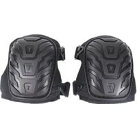 Professional memory foam knee pad set - suitable for paving, repair work, construction and gardening - waterproof - adult size - orange