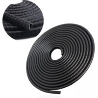 16-foot (5-meter) car door edge guard, car door entrance guard, U-shaped door trim protector suitable for most cars.