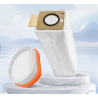 Suitable for Uwant vacuum cleaner accessories, compatible with V300/V400/V500/VC2403 filters and HEPA dust bags (1 filter + 1 dust bag).