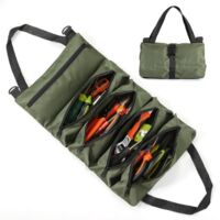 Tool bag - Storage bag - Tool pouch - Tools not included - Foldable - Portable - Storage accessories - Suitable for electricians and repairmen - Tool bag - Green - 4728 cm