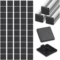 Aluminum profile caps 30x30 mm - 50 pieces per pack