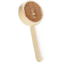 Upgraded blue light pet grooming spray comb, one-button self-cleaning and hair removal brush, suitable for dogs and cats.