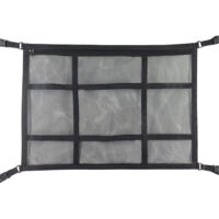 Car roof rack organizer - packing mesh bag - car trunk mesh - car trunk organizer bag - luggage mesh - cargo organizer bag - divider mesh - 90x60 cm - black