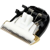 Professional hair clipper—24-tooth ceramic head replacement tool, suitable for hairdressers and families.
