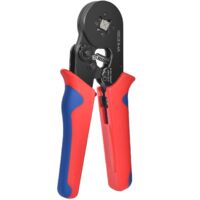 Cable end sleeve crimping tool - Crimping tool - Cable connector crimping tool - Cable crimping tool - Self-adjusting/Automatic adjusting - Square crimping - Suitable for 0.25-10mm² wires - Ratchet-as