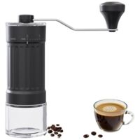 Manual Coffee Machine - Coffee Grinder - Coffee Bean Grinder - Manual - Coffee Equipment - External Adjustment - Portable Grinder - Suitable for Grinding Coffee - Black - 175.819 cm