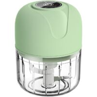 Electric Onion Cutter - Vegetable Slicer - Mini Chopper - Cordless Kitchen Slicer - 250ml