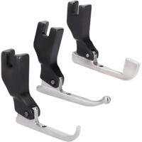 3-pack of special presser feet for beads and sequins, P369, metal presser feet with bead accessories, for sewing machines used on wedding dress fabrics, lace, and other delicate materials.