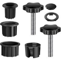 8-piece pressure relief ring for parasol base kit, parasol bracket adapter for balcony bracket, balcony reducer