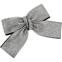 Sparkling hair clips with rhinestone bows, large hair clips suitable for women and girls, automatic hair clips, hair accessories, hair ornaments