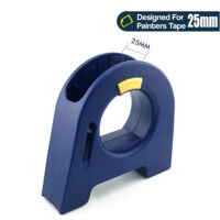 Tape applicator for precise concealment of various external features, including entry points and trimming (25mm).