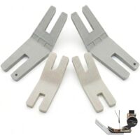 Four-piece sewing accessories, presser feet, sewing machine accessories, heavy denim and hem accessories.