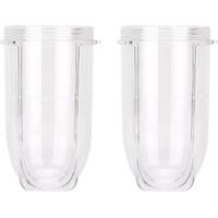 Includes 2 replacement juicer cups and a 16-ounce blender cup for the Magic Bullet MB1001 Series 250W juicer/blender.