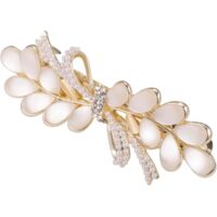 Elegant wisteria flower hair clip, women's metal hair accessory, hair clip, wedding hair accessory