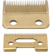 Hair clipper blades, professional stainless steel replacement hair clipper parts, adjustable hair clipper components.