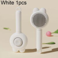 Pet comb, simple hair removal massage brush, multi-functional cat comb, special rabbit ear comb to floating bristle comb