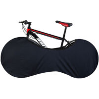 Mountain bike dust cover, protective cover, road bike wheel cover, bicycle sunscreen, bike cover, bicycle protective cover, unisex bicycle cover, black - half-coverage