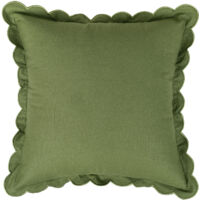 2-Piece Pillowcase Set, Ruffled Edge, Solid Color Sofa Cushion Covers, Throw Pillow Covers, Decorative Pillowcases, Modern Garden Cushion Covers, Suitable for Patio/Tent/Balcony/Sofa, 40x40cm, Dark Gr