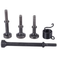 5 pièces marteau pneumatique burin ensemble d'outils lissage air