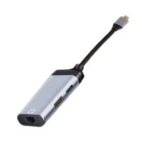 Adaptateur convertisseur de port de charge Ethernet USB-C vers Gigabit Ethernet