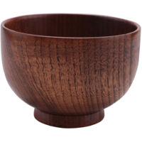 Bols en bois, bols alimentaires en bois, contenants pour aliments sains, vaisselle vintage, accessoires de cuisine