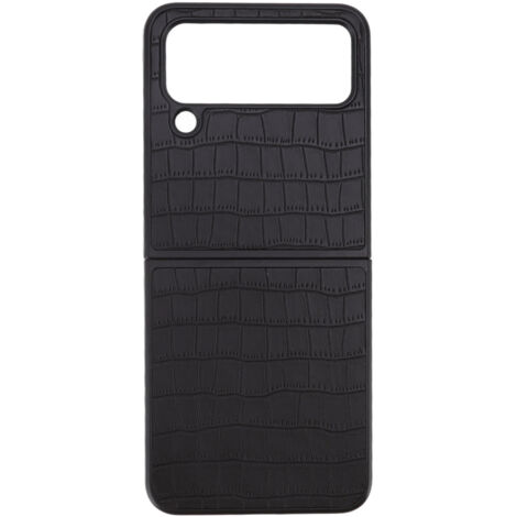 Étui de Téléphone en Cuir PU Antichoc, Antipoussière et Antidérapant avec Support Pliable Noir (1/5)