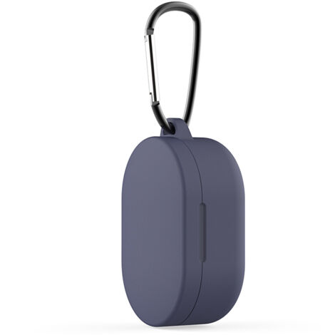 Étui de protection en silicone avec porte-clés pour écouteurs Xiaomi Redmi Airdots, antichoc et résistant. (1/5)