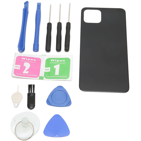 Panneau Arrière avec Batterie 5,7 Pouces pour Google Pixel 4 - Coque de Remplacement Noire (1/5)