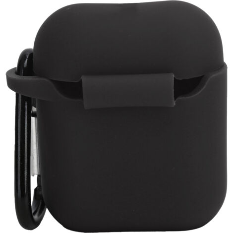 Étui de protection anti-perte en silicone avec mousqueton pour écouteurs IOS 1/2, housse de protection pour casque audio. (1/5)