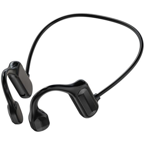 Casque à conduction osseuse BL09 Bluetooth 5.3 sans fil pour sport avec accroche-oreille (1/5)