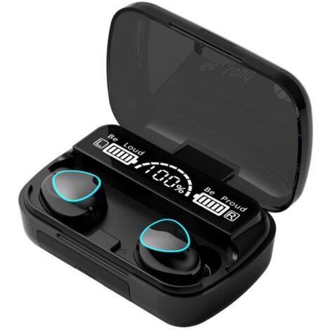 Casque Bluetooth Sport M10 5.1 Mini Sans Fil Écouteurs Tactiles Imperméables Léger pour Activités (1/5)