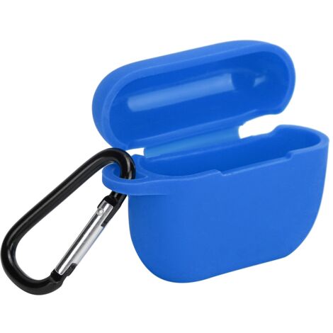 Étui en silicone de protection pour boîtier de charge AirPods Pro/3, bleu (1/5)