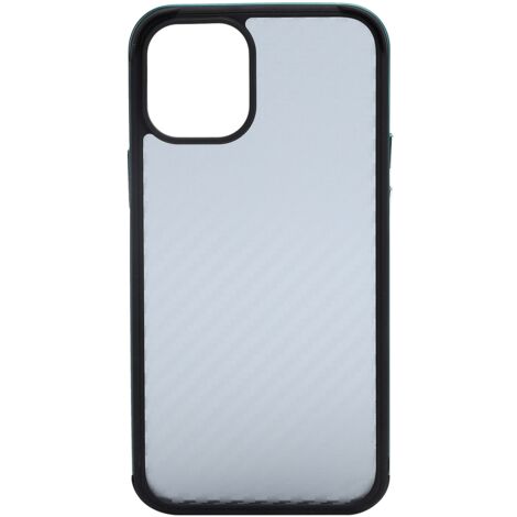 SULADA Coque iPhone 12 Mini en Fibre Texturée avec Cadre Métal Protection Totale (1/5)
