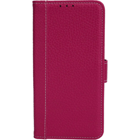 Étui Samsung S21 FE en cuir, antichoc et avec emplacement pour carte (1/5)