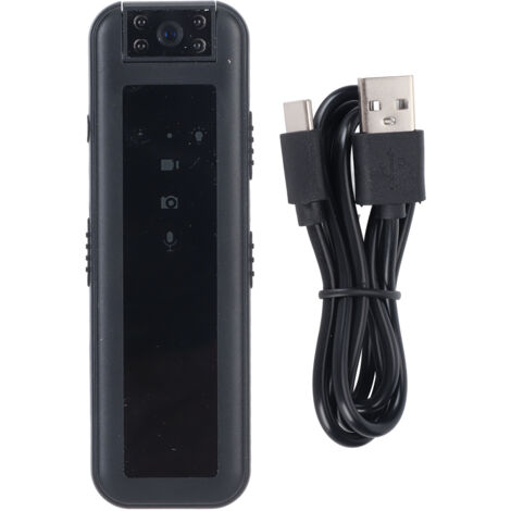 Enregistreur Vidéo Mini HD Portable avec Objectif Rotatif 600mAh pour Conférences et Réunions (1/5)