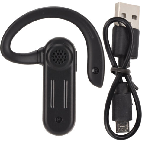 Casque Bluetooth 5.2 avec Crochet d'Oreille, Écran LED Numérique, Écouteurs Sans Fil pour Conduite, Voyage et Professionnel (1/5)