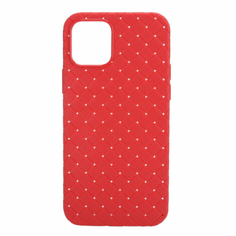 Coque de Protection Anti-Poussière Arrière pour iPhone 12 et 12 Pro - Rouge (1/5)