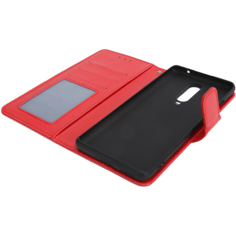 Étui Flip Magnétique en Cuir PU pour One‑Plus 8 avec Motif Cristal, Protection Complète (1/5)