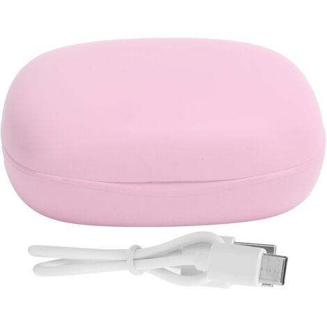 Casque Bluetooth JS36 Stéréo Binaural avec Écran de Charge pour Musique - Rose (1/5)