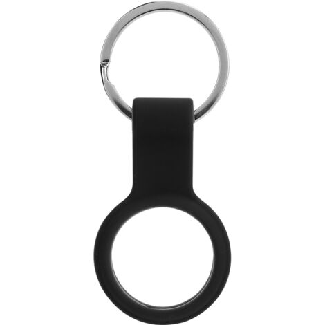 Étui de Protection Silicone Anti-Rayures avec Porte-Clés pour iPhone (Noir) (1/5)