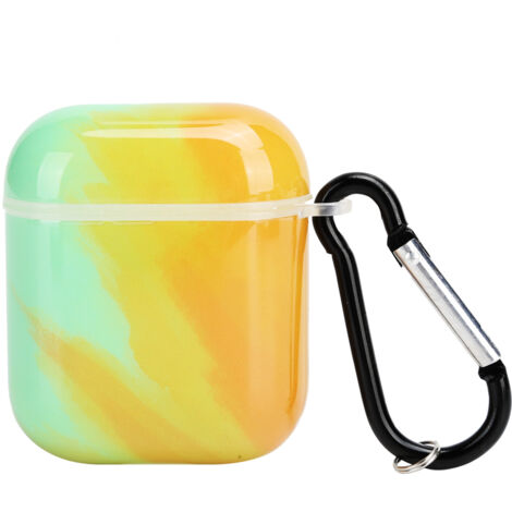 Étui de Protection Antichoc Anti-Perte pour Écouteurs IOS, Coque Dégradé de Couleur pour AirPods 2/1 (1/5)