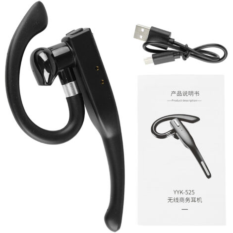 Écouteur Bluetooth sans Fil Réduction de Bruit Léger HD IPX7 Étanche Bluetooth 5.1 pour Professionnels YYK‑525 Version Simple (1/5)