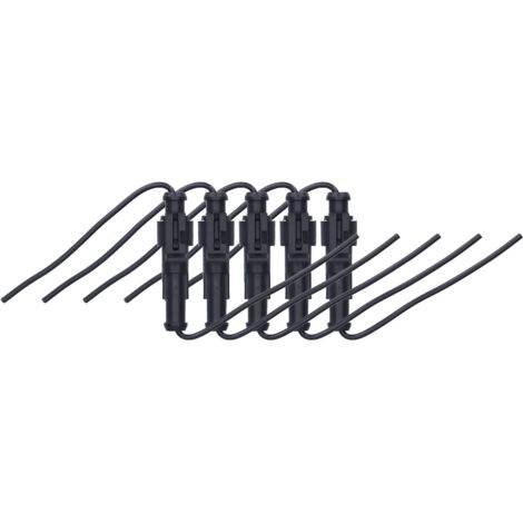 5 Pièces Connecteur Électrique Auto Étanche Antidéflagrant Résistant à l'Oxydation pour Câbles Automobiles Noir (1/5)