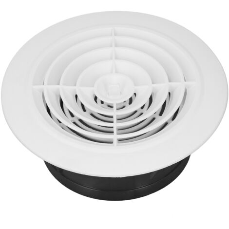 Couvercle de ventilation rotatif 6 pouces ajustable pour salle de bains et cuisine (1/5)