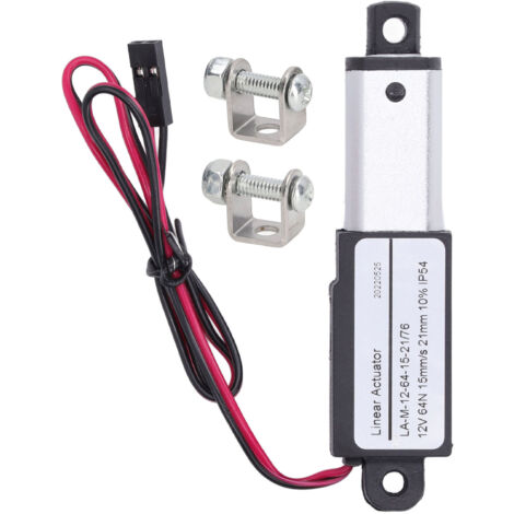 Actionneur Linéaire 12V 21mm pour Tracteur et Matériel Agricole - Compact en Aluminium ABS, Moteur DC