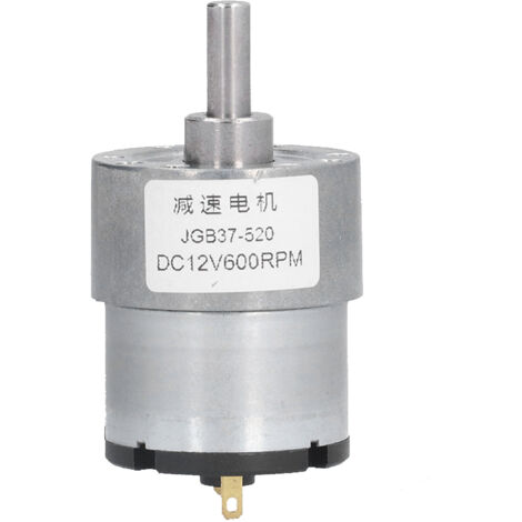 Moteur JGB37‑520 12V 600RPM pour Motorisation Fenêtre et Porte Coulissante (1/5)