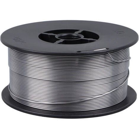 Fil de soudure MIG/MAG 0,8 mm sans gaz pour acier, bobine 1 kg, fil fourré solide pour soudage acier au carbone
