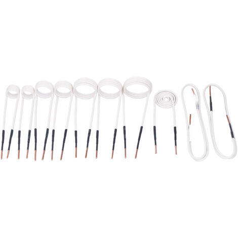 10 pièces Bobines de Chauffage Induction 2,5 mm Noyau Laiton pour Démontage Boulons Rouillés et Écrous Grippés (1/5)