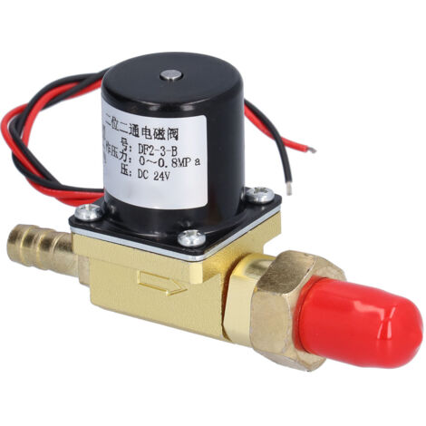 Électrovanne 2/2 DF2‑3‑B 24V CC pour Gaz Argon, Commande Électrique pour Soudage TIG