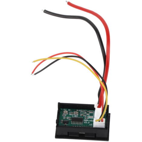 Voltmètre Ampèremètre Numérique DC 0-100V 50A avec Affichage LED Rouge Bleu Double